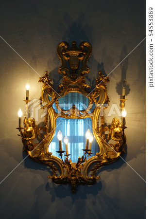 old golden mirror old golden mirror 54553869
