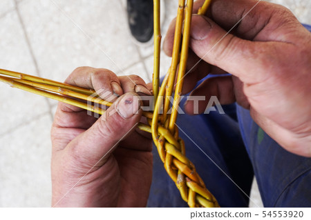 braided whip made from pussywillow twigs 54553920