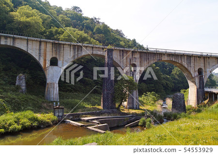 [岩手縣，土木工程遺產，現代化工業遺產] Miyamorikawa Bridge（玻璃橋） 54553929