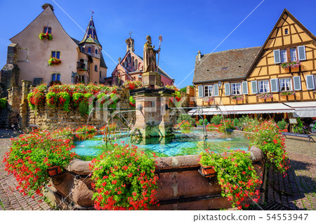 Eguisheim Old town, France Eguisheim Old town, France 54553947