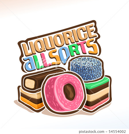 Vector logo for Liquorice Allsorts 54554002