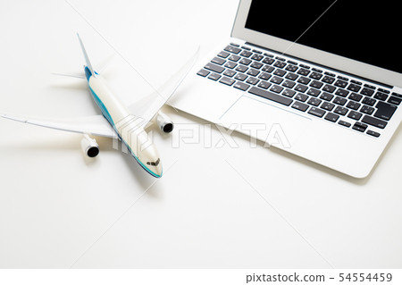 筆記本電腦和飛機 筆記本電腦和飛機 54554459