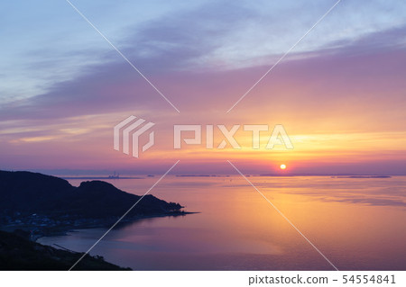 Amami Peninsula Mikawa Bay Sunset 54554841
