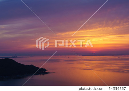 Amami Peninsula Mikawa Bay Sunset Amami Peninsula Mikawa Bay Sunset 54554867