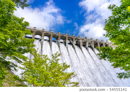 Received the Japan Dam Award Release Award! The most beautiful Senkari dam in Japan (Dojo-cho, Kita-ku, Kobe-shi, Hyogo) *The shooting position in the comment section of the work 54555141
