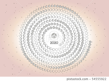 Moon Calendar 2020 Northern Hemisphere Pink 54555922