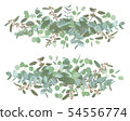 Set of wedding long bouquets. Elegant floral, 54556774