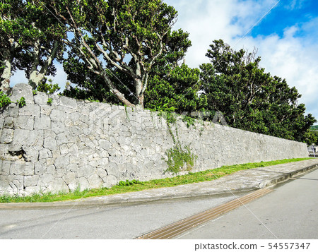 Sightseeing spots and scenic points of the former Nakasato Kirimoto original ruins of the Ryukyu Dynasty, Kumejima (Okinawa Prefecture) 54557347