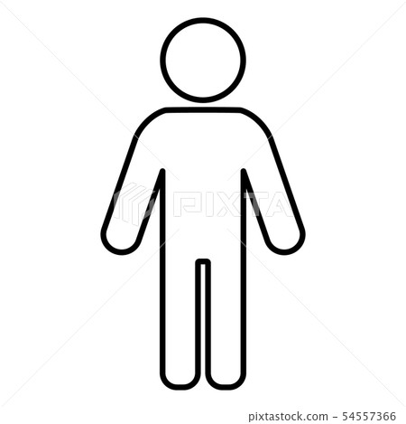 People Icon in trendy flat style isolated on grey background. Crowd sign. Persons symbol for your People Icon in trendy flat style isolated on grey background. Crowd sign. Persons symbol for your 54557366