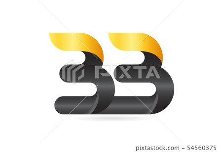 joined or connected BB B B yellow black alphabet joined or connected BB B B yellow black alphabet 54560375