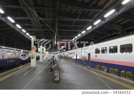 Joetsu Shinkansen Max在新潟站停止發行時 54560552