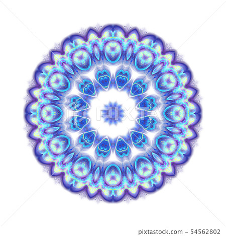 blue purple circle geometric ornament isolated blue purple circle geometric ornament isolated 54562802