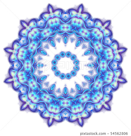 blue purple circle geometric ornament isolated blue purple circle geometric ornament isolated 54562806