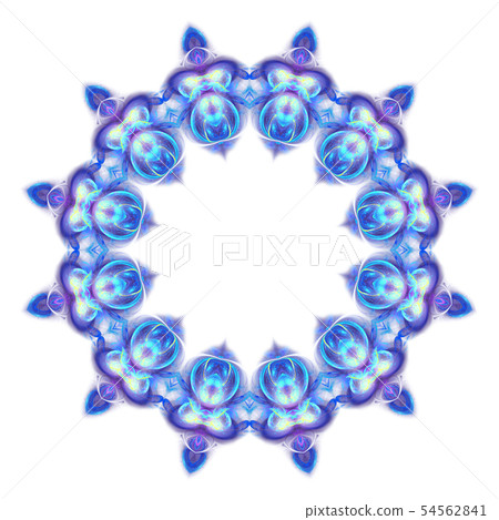 blue purple circle geometric ornament isolated blue purple circle geometric ornament isolated 54562841