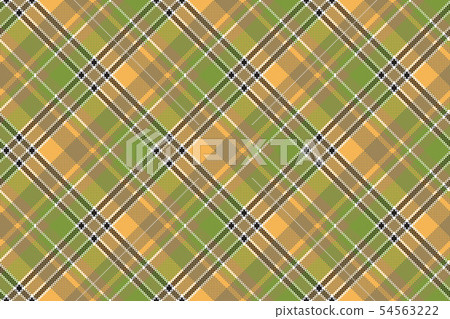 Green yellow fabric pixel texture seamless pattern 54563222