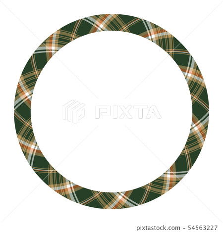 Circle borders and frames vector. Round border 54563227