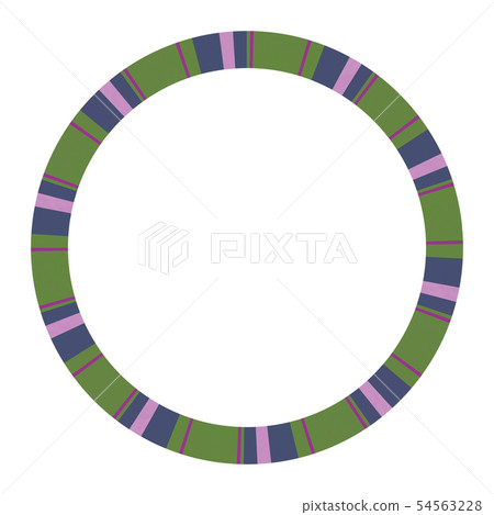 Round frame vector vintage pattern design Round frame vector vintage pattern design 54563228