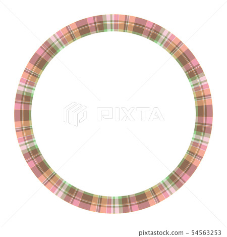 Round frame vector vintage pattern design 54563253