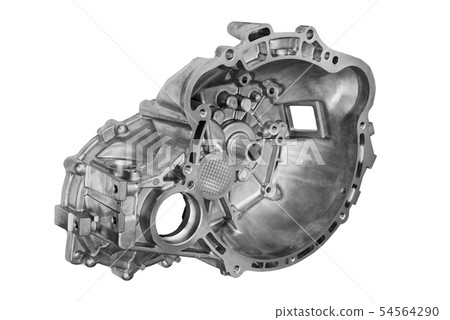 car clutch box on a white background car clutch box on a white background 54564290