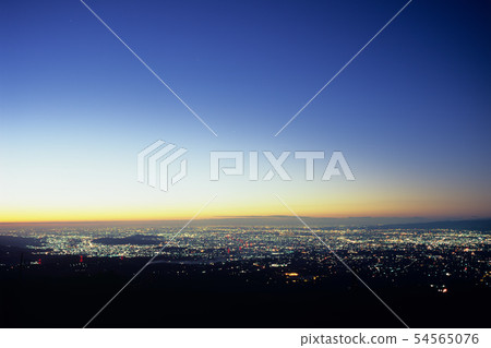 Street lights in the Kanto Plain 54565076