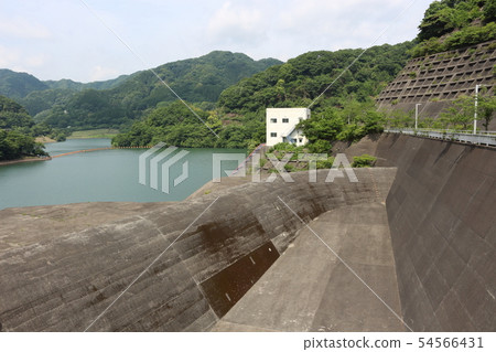 Okuno Dam Emergency spillout 54566431