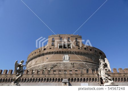 Sant'Angelo城堡羅馬意大利 Sant'Angelo城堡羅馬意大利 54567248