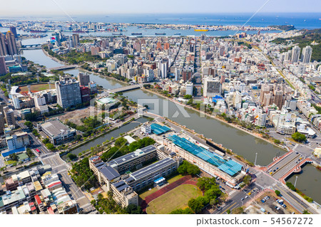 臺灣高雄愛河景觀 Kaohsiung River, Taiwan, Asia 54567272