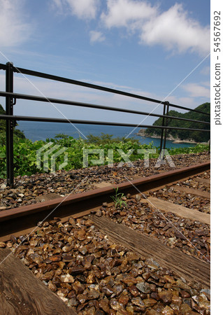 Four season walk summer Ayabe iron bridge 54567692