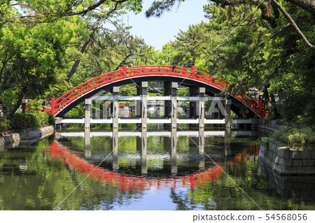 Osaka, Sumiyoshi Taisha, Torihashi (Taiko Bridge) 54568056