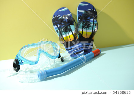 Snorkel, mask and besan 54568635