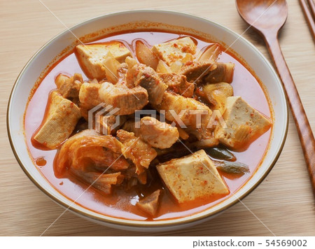 韓國食品豬肉泡菜燉 韓國食品豬肉泡菜燉 54569002