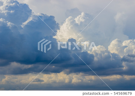 Dramatic sky with stormy clouds, natural view Dramatic sky with stormy clouds, natural view 54569679
