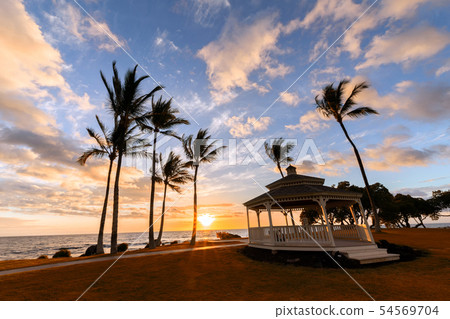 Puako Bay evening view 54569704