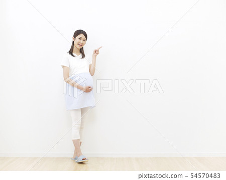 女性孕婦 54570483