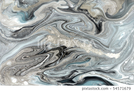 Beige marbling pattern. Golden powder marble liquid texture. Beige marbling pattern. Golden powder marble liquid texture. 54571679