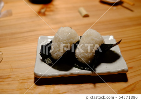 Two rice balls Two rice balls 54571886