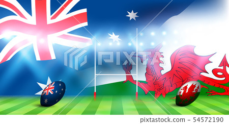Rugby australia wales flag Rugby australia wales flag 54572190