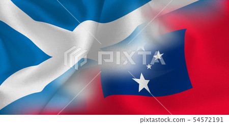 Rugby Scotland Samoa Flag Rugby Scotland Samoa Flag 54572191