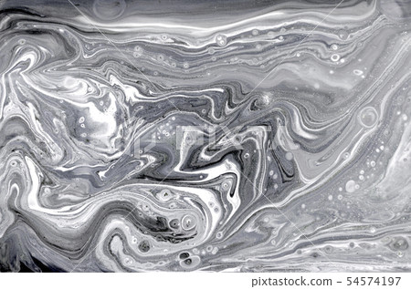 Beige marbling pattern. Golden powder marble liquid texture. 54574197