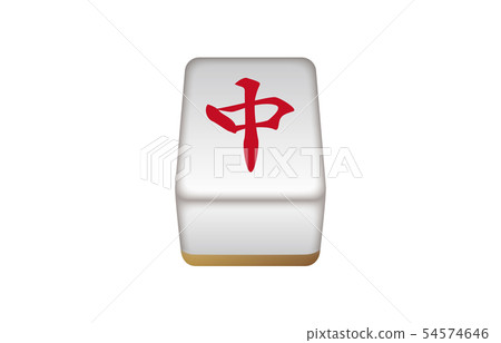 Mahjong tile three-dimensional tile inside Mahjong tile three-dimensional tile inside 54574646