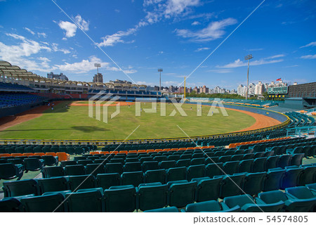 Baseball field - sports field Baseball field - sports field 54574805