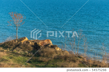 Deserted Black Sea Coast on a Fall Day Deserted Black Sea Coast on a Fall Day 54575298