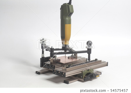 Engraving device pantograph with CNC engraver with 54575457