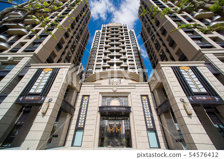 Cityscape - tall buildings, summer, architecture 54576412
