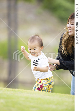 Mother and child Mother and child 54577601