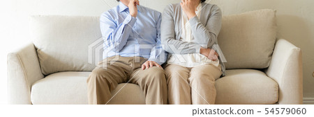 Middle senior couple Middle senior couple 54579060