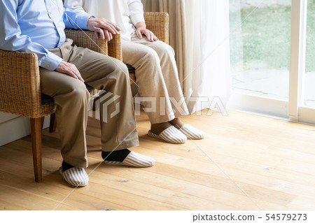 Middle senior couple Middle senior couple 54579273