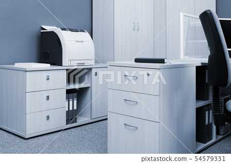 printer in a modern office printer in a modern office 54579331