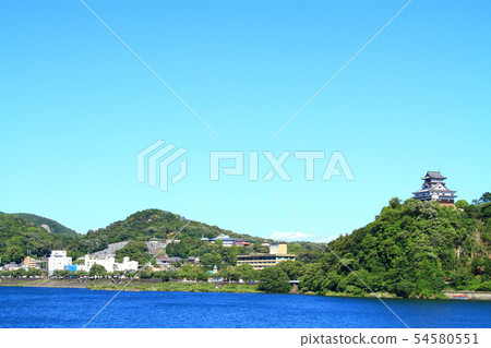 犬山市Inuyama城堡周圍的景觀 犬山市Inuyama城堡周圍的景觀 54580551