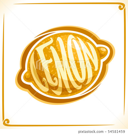 Vector logo for Lemon Vector logo for Lemon 54581459